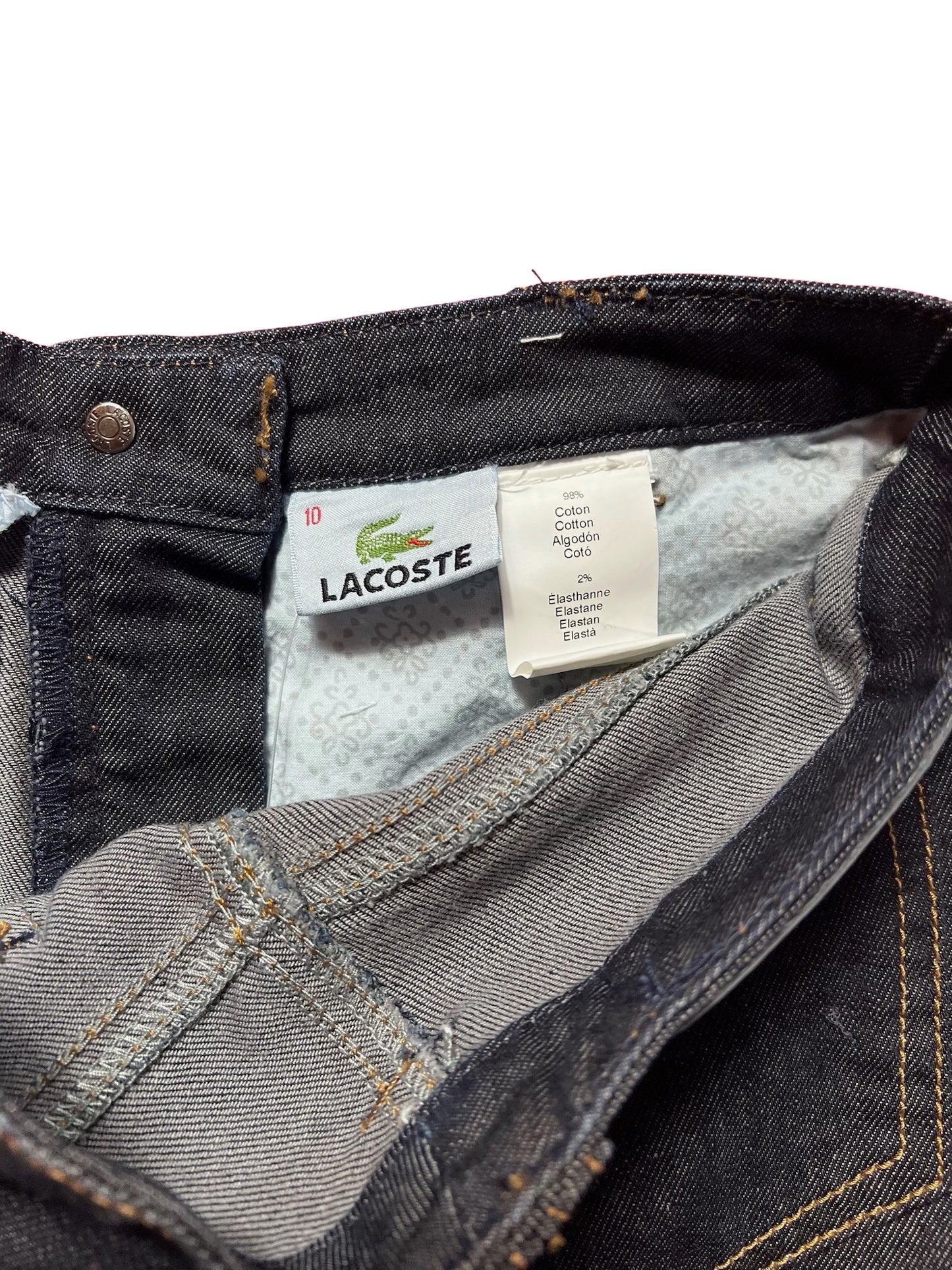 LACOSTE DEAD STOCK DENIM JEANS