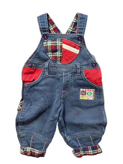 VINTAGE DENIM OVERALLS