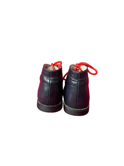 VINTAGE LEATHER LACE-UP BOOTS