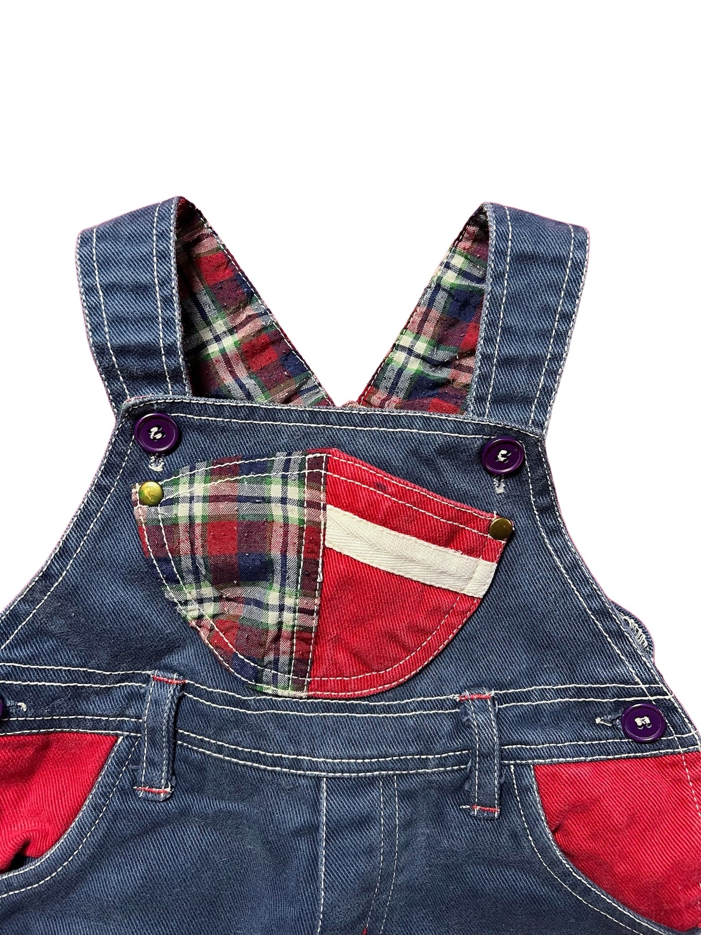 VINTAGE DENIM OVERALLS