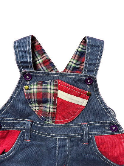 VINTAGE DENIM OVERALLS