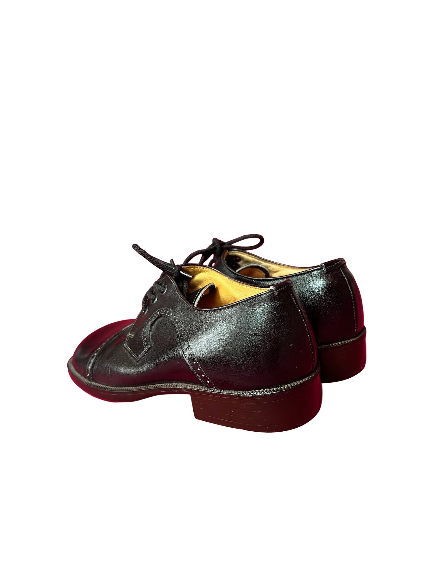 VINTAGE LEATHER LACE-UP SHOES
