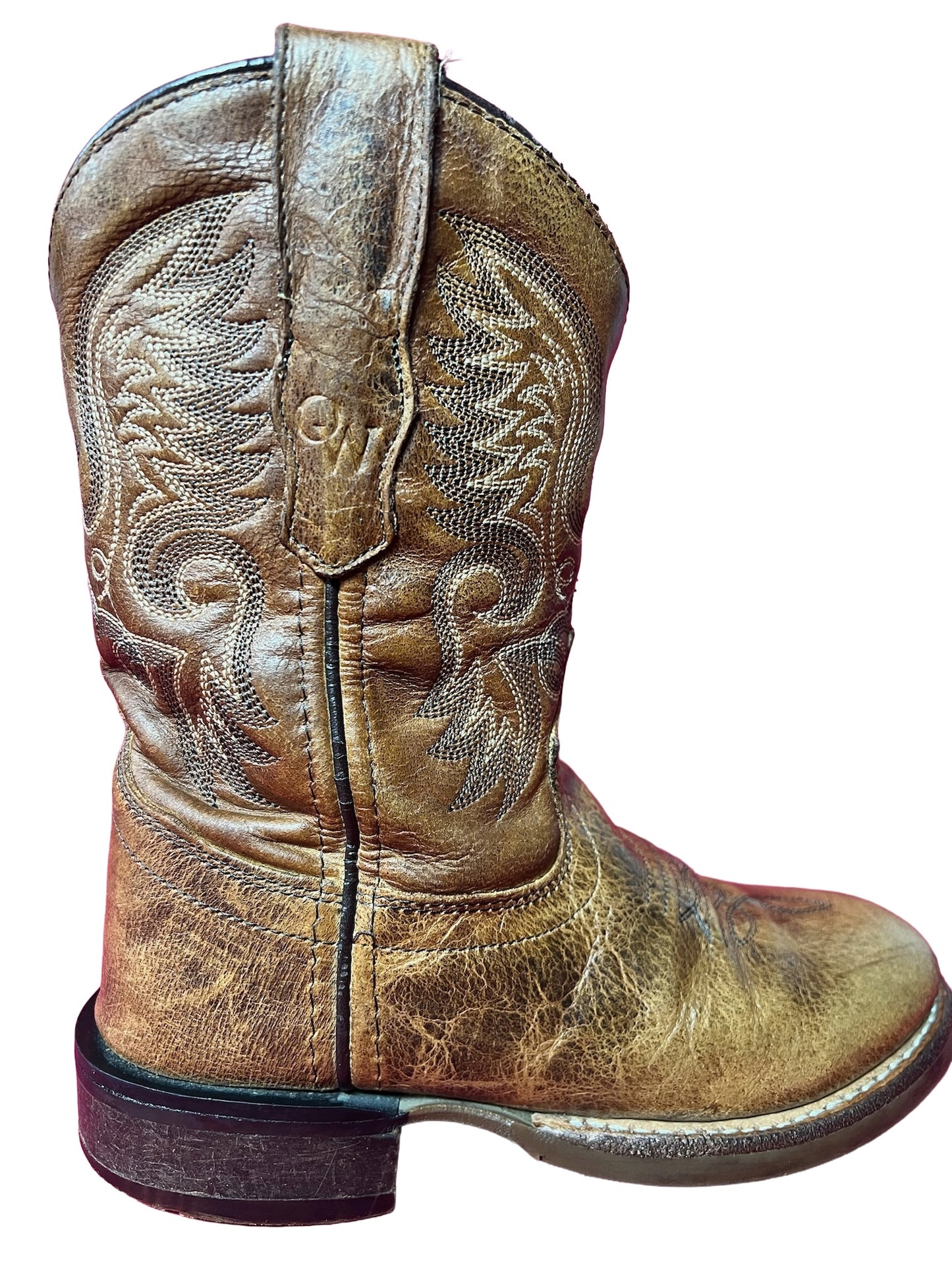 VINTAGE WESTERN LEATHER BOOTS