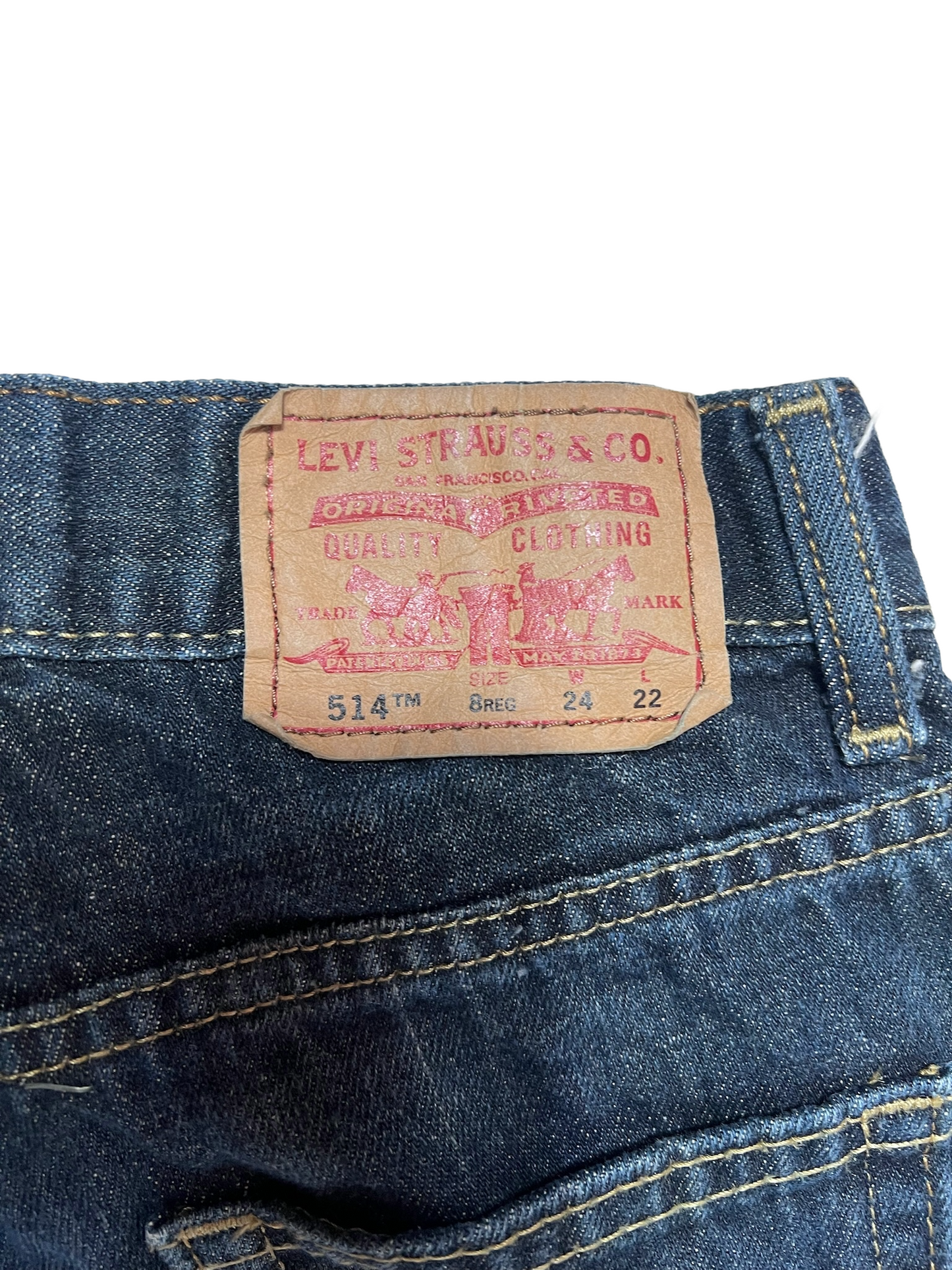 Vintage Levi’s 514 classic straight fit 6 years