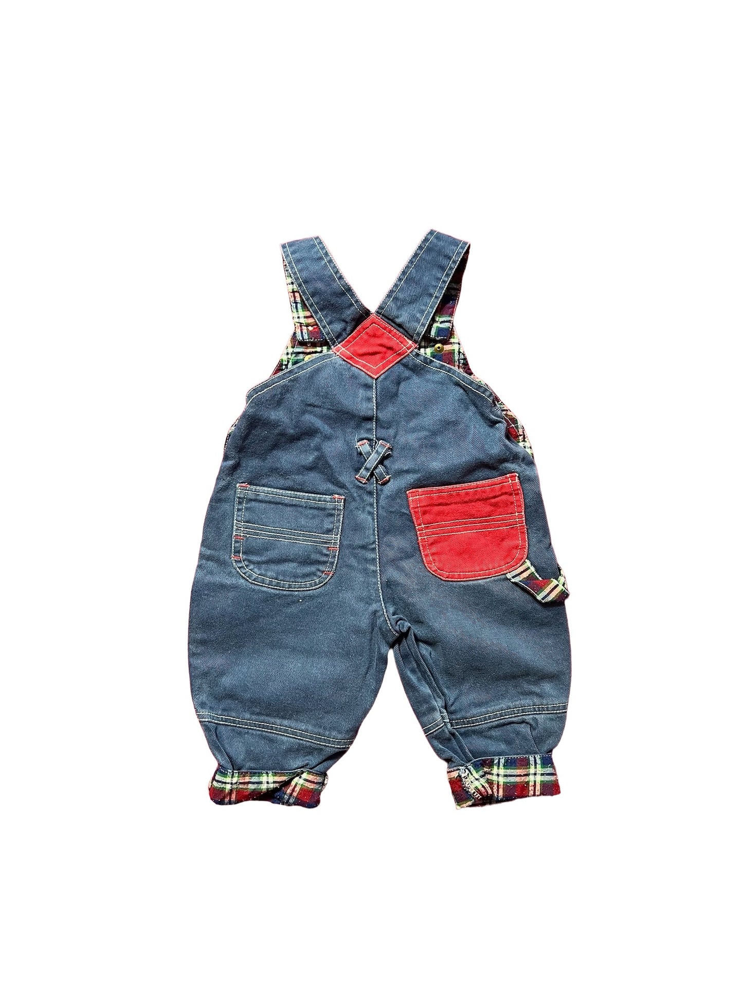 VINTAGE DENIM OVERALLS