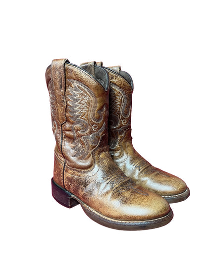 VINTAGE WESTERN LEATHER BOOTS
