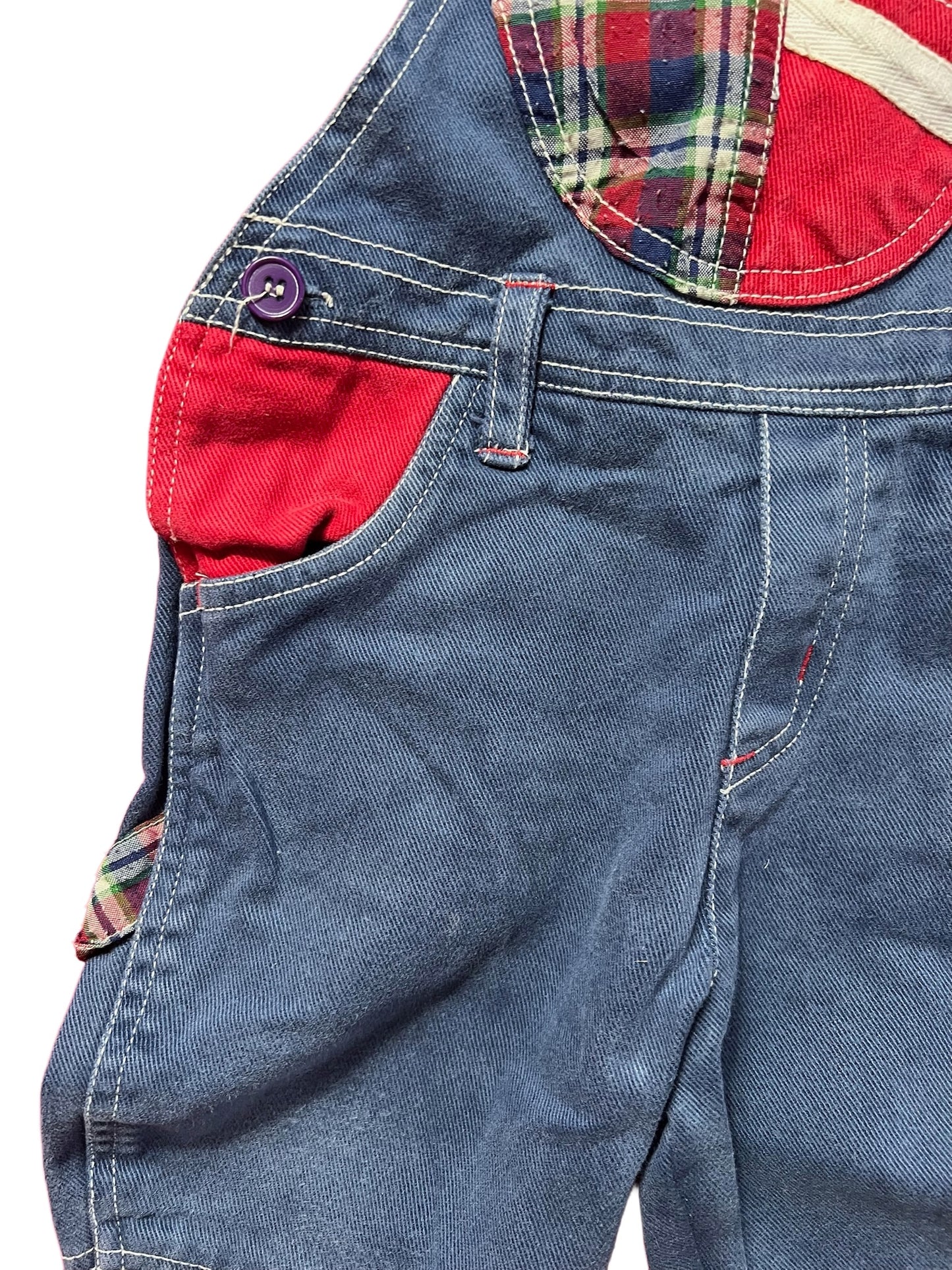 VINTAGE DENIM OVERALLS