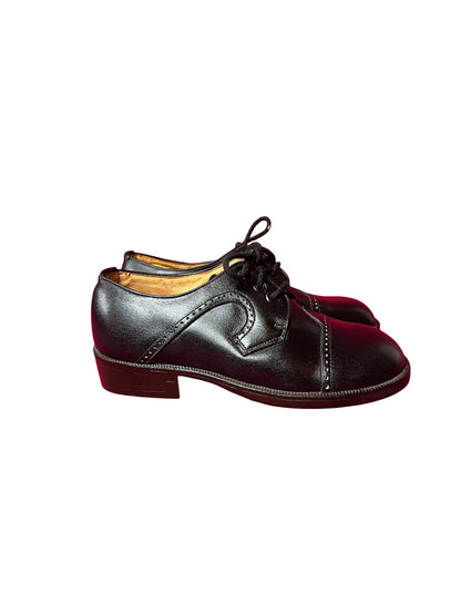 VINTAGE LEATHER LACE-UP SHOES