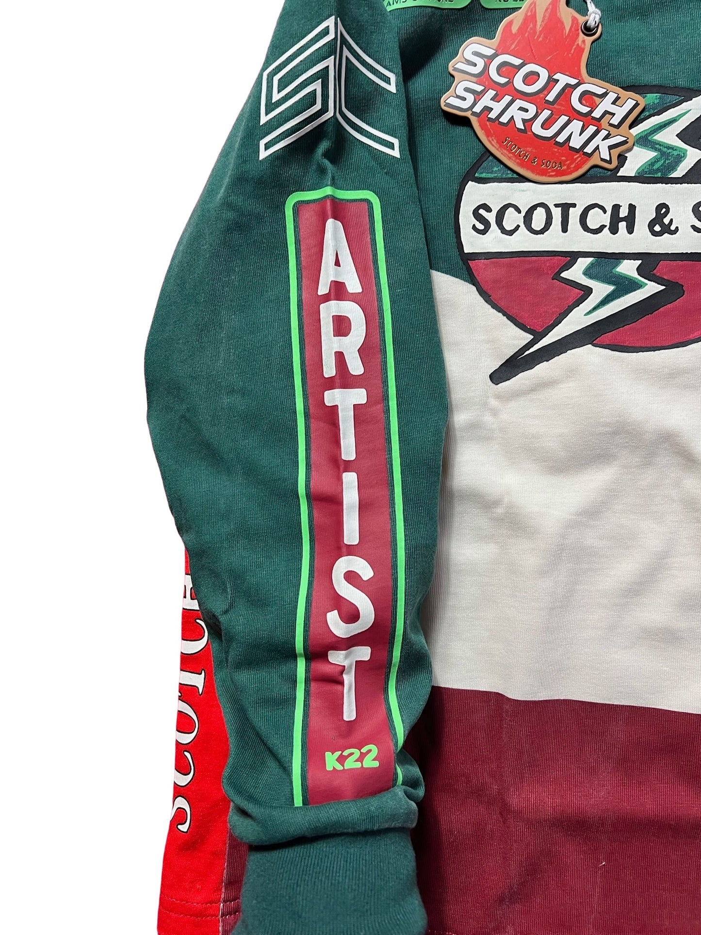 SCOTCH & SODA DEADSTOCK LONG SLEEVE TOP