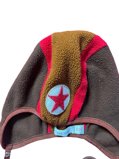 VINTAGE PILOT HAT & MITTENS SET