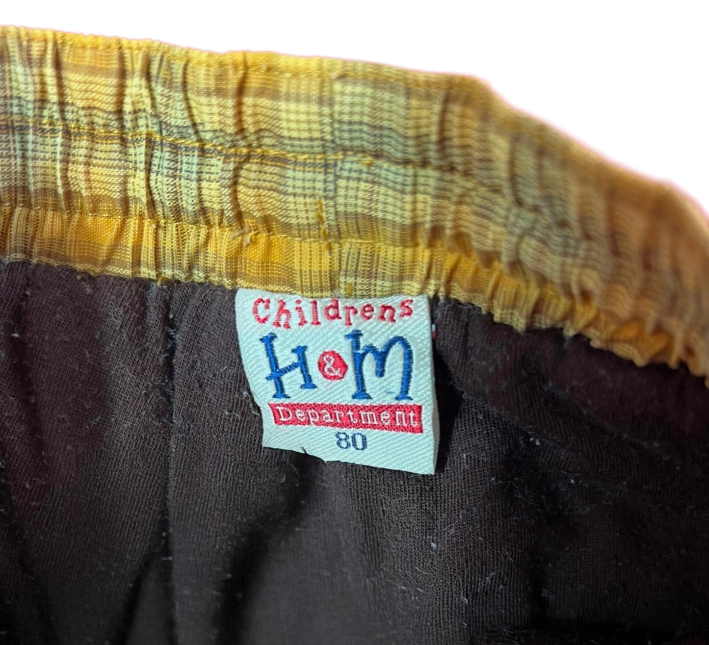 H&M CHILDREN’S VINTAGE PLAID WINTER PANTS