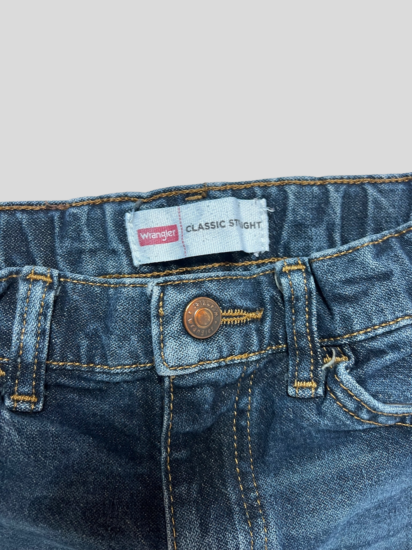 Vintage wrangler straight jeans 6 years